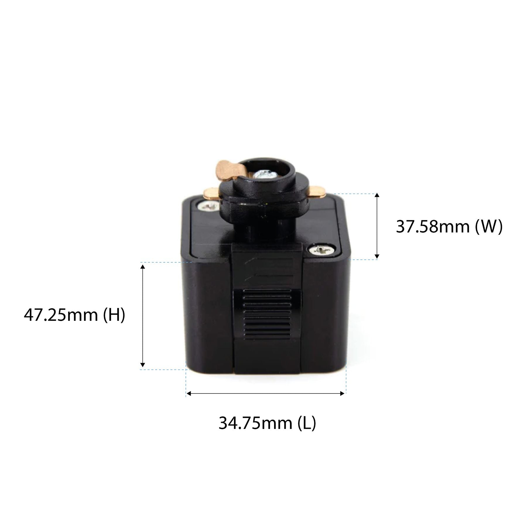 G.W.S LED Wholesale Ltd. Single Circuit LED Track Adaptor (302A)
