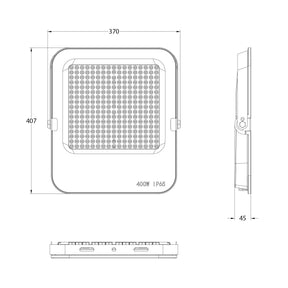 G.W.S LED Wholesale Ltd. Slim LED Floodlights Ultra Slim Black Casing LED Flood Light