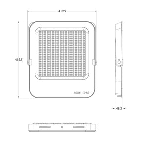 G.W.S LED Wholesale Ltd. Slim LED Floodlights Ultra Slim Black Casing LED Flood Light