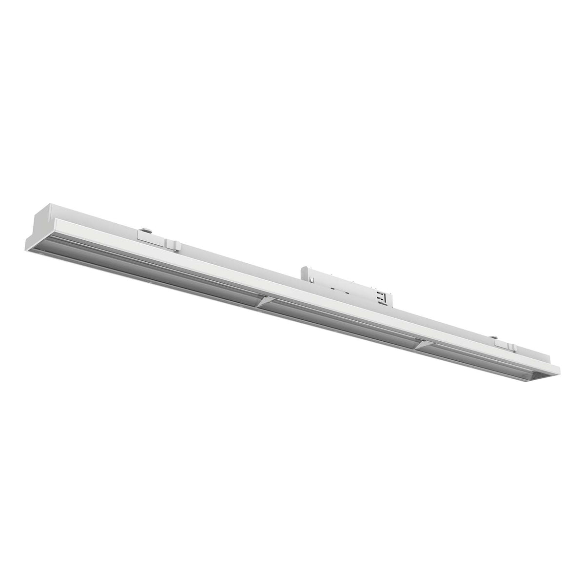 G.W.S LED Wholesale Ltd. White / 20W / No LED Linear Track Light With Acrylic Optic Lens 3CCT