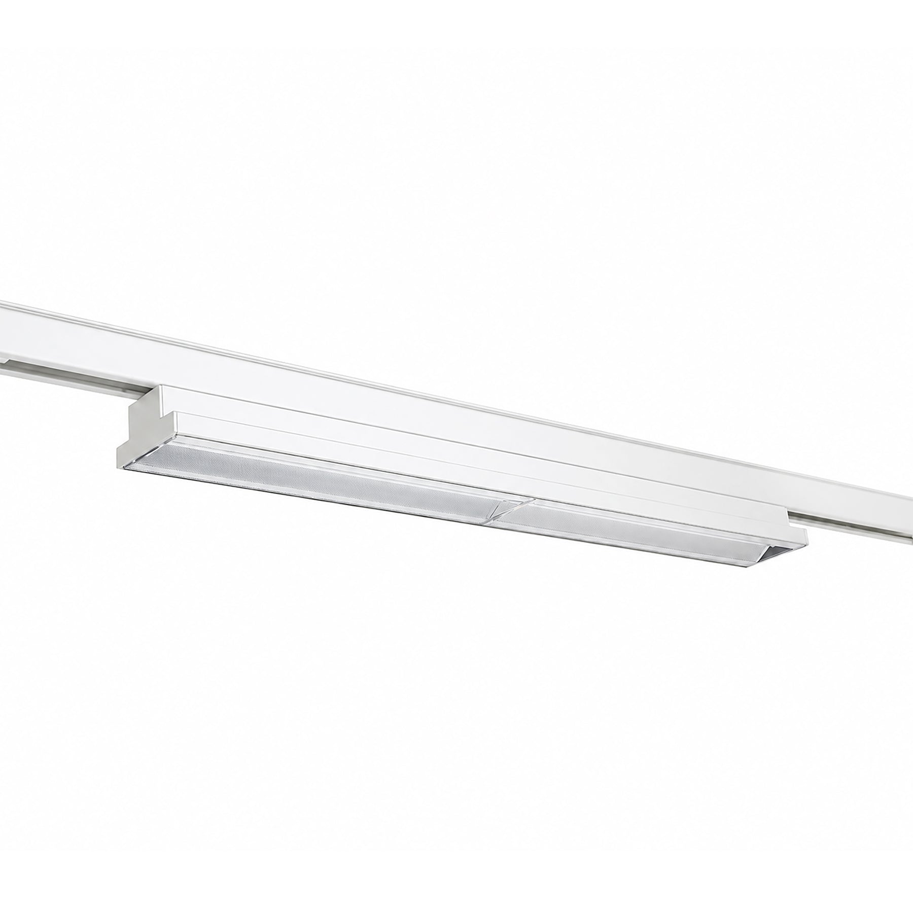 G.W.S LED Wholesale Ltd. White / 2FT / No 3-Circuit (4-Wire) Universal LED Linear Optic Lens Track Light (3CCT)