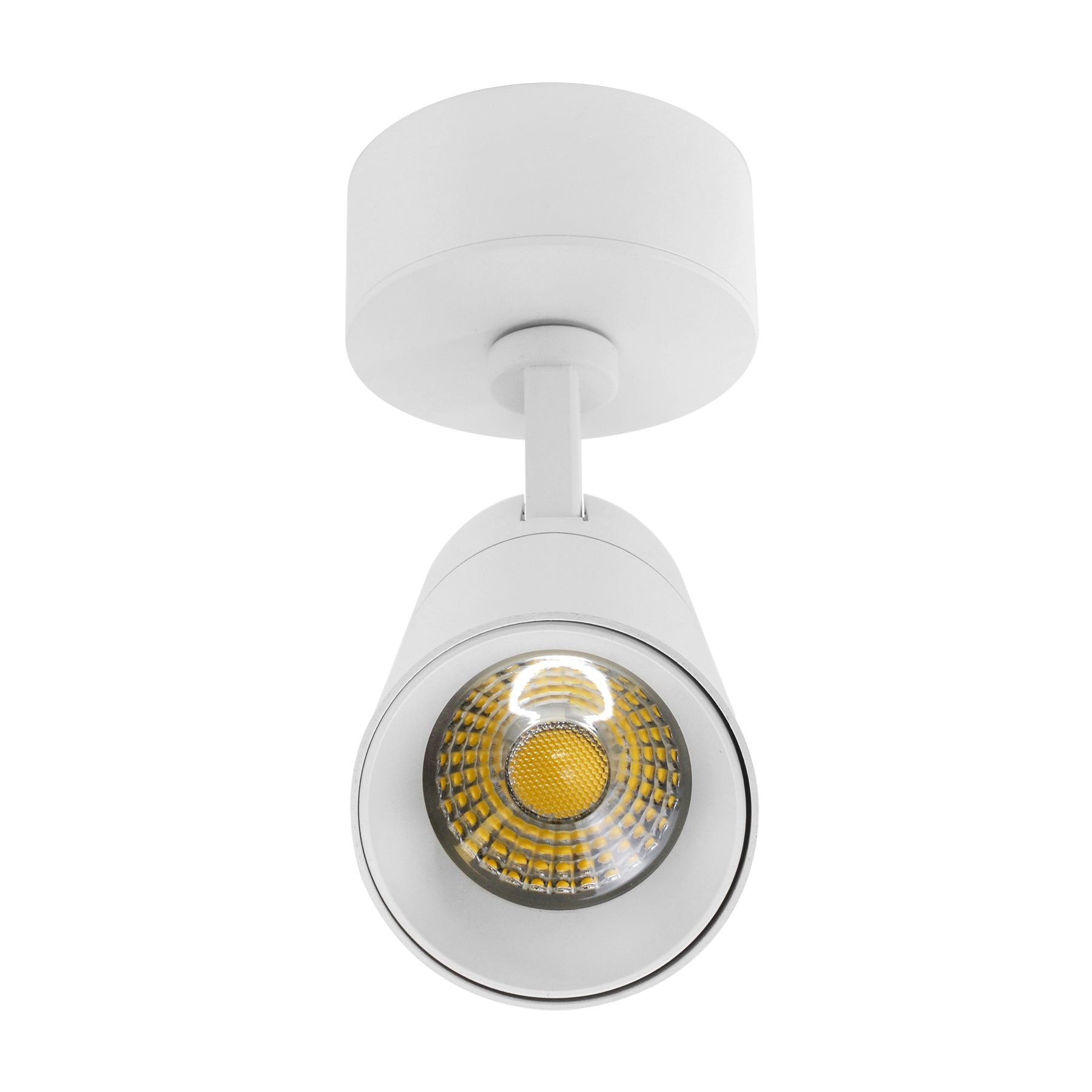 G.W.S LED Wholesale Ltd. White Dimmable LED Surface Mounted Spotlight 3CCT