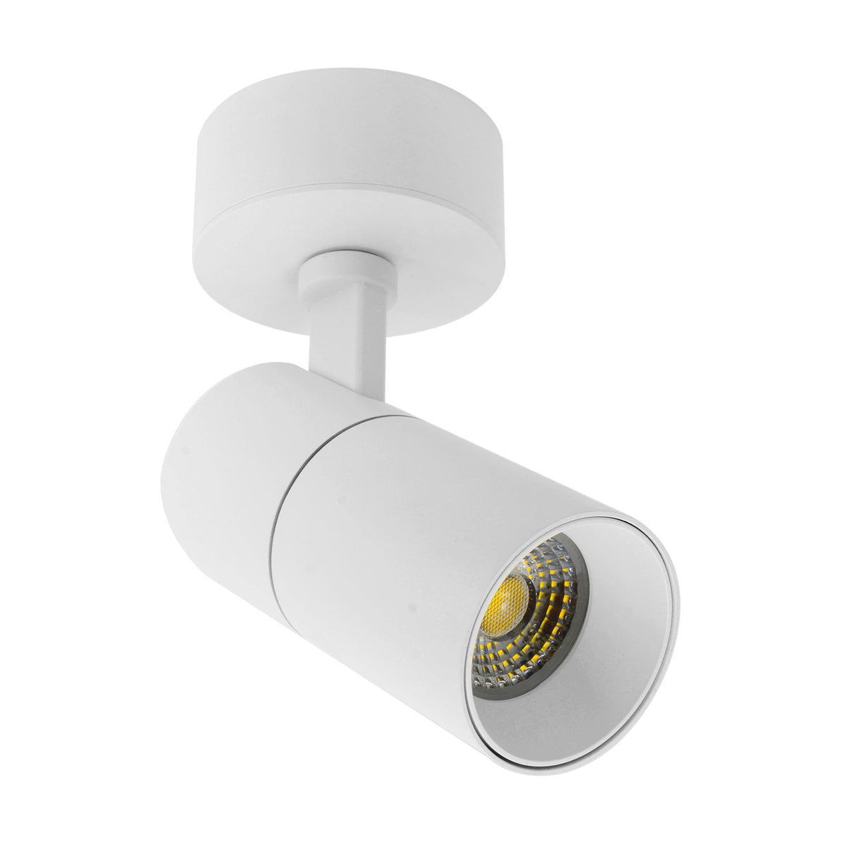 G.W.S LED Wholesale Ltd. White Dimmable LED Surface Mounted Spotlight 3CCT