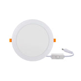 G.W.S LED Wholesale Recessed LED Panel Lights 3W / 3CCT (3000K+4000K+6000K) / No Recessed Round LED Slim Panel Light