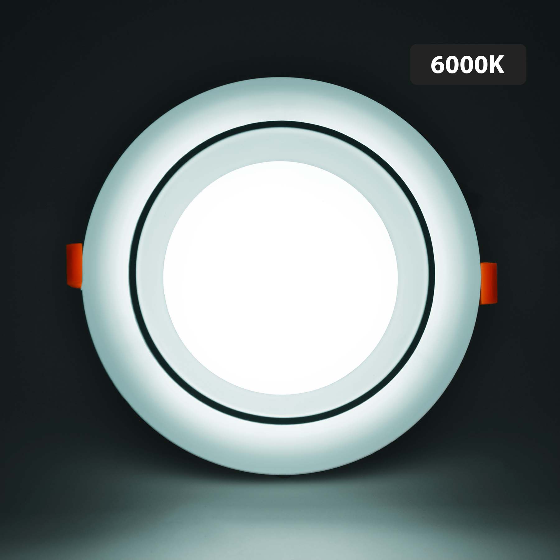 G.W.S LED Wholesale Recessed LED Panel Lights Backlit Recessed Round LED Panel Light