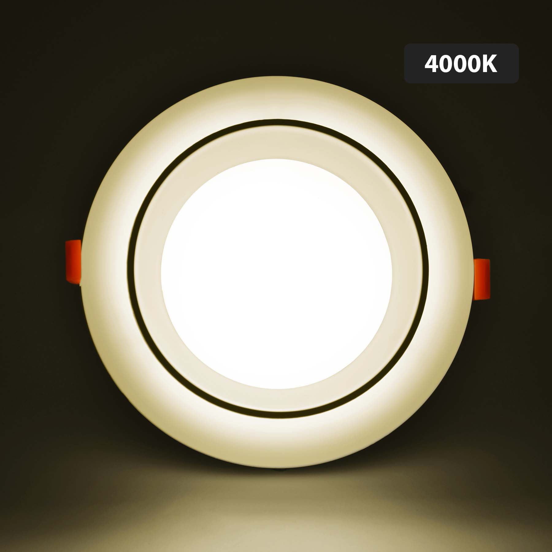 G.W.S LED Wholesale Recessed LED Panel Lights Backlit Recessed Round LED Panel Light