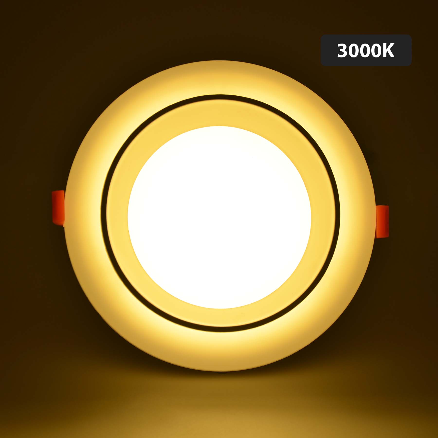 G.W.S LED Wholesale Recessed LED Panel Lights Backlit Recessed Round LED Panel Light