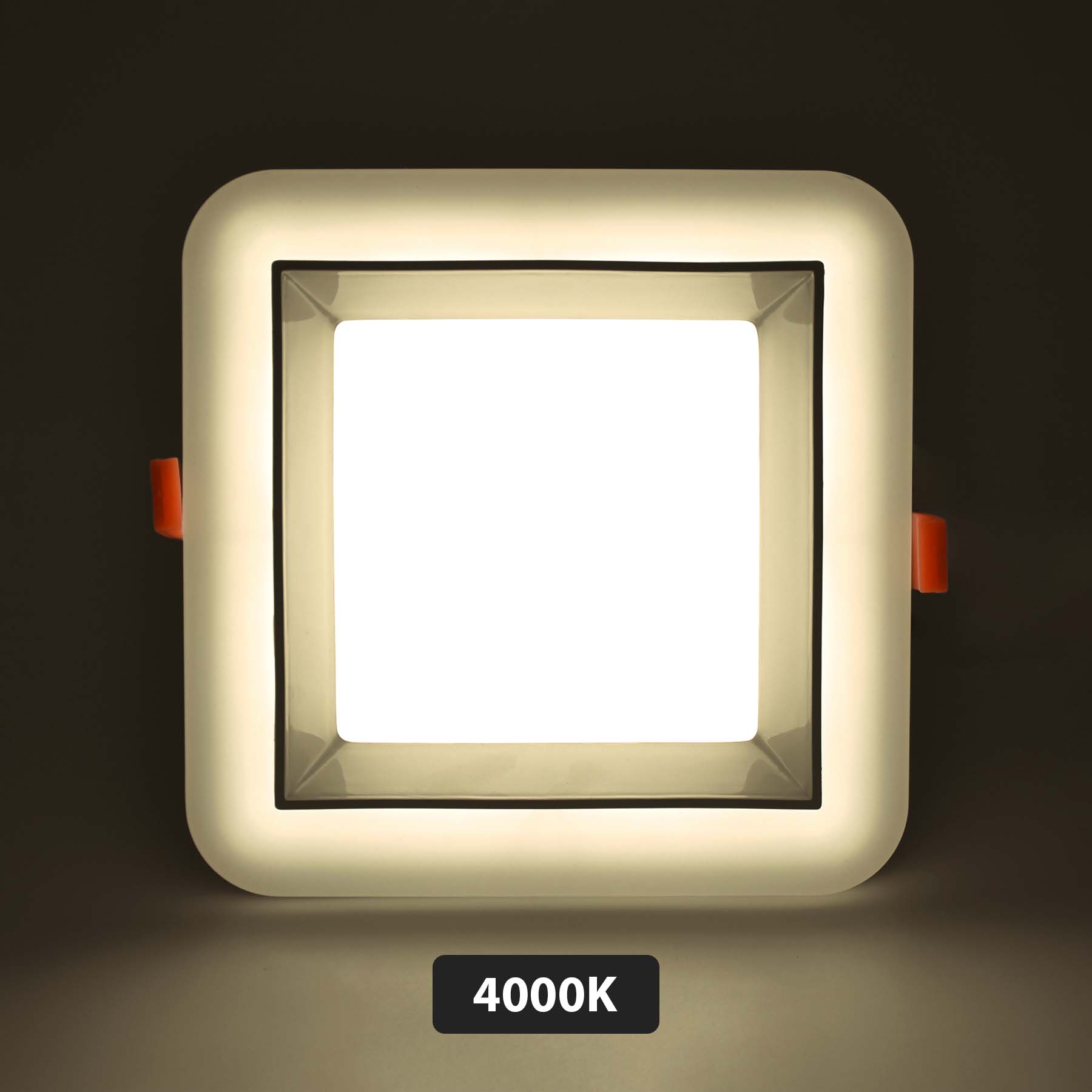 Square V Led Square Recessed Led Fixtures 12Watt Square Recessed LED Panel Light