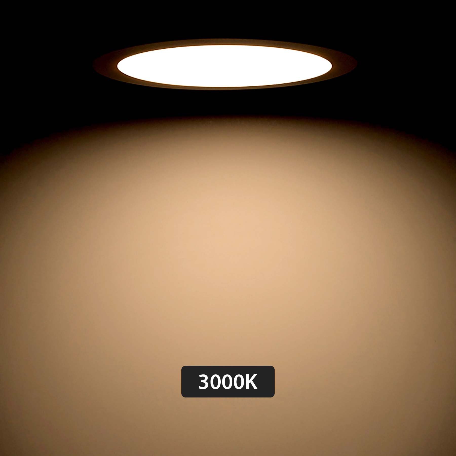 G.W.S LED Wholesale Recessed LED Panel Lights Recessed Round LED Slim Panel Light
