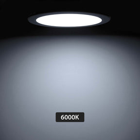 G.W.S LED Wholesale Recessed LED Panel Lights Recessed Round LED Slim Panel Light