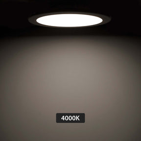 G.W.S LED Wholesale Recessed LED Panel Lights Recessed Round LED Slim Panel Light