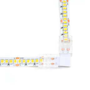 G.W.S LED Wholesale Strip Connectors 2 Pin L Shape Connector For Single Colour LED Strip Lights