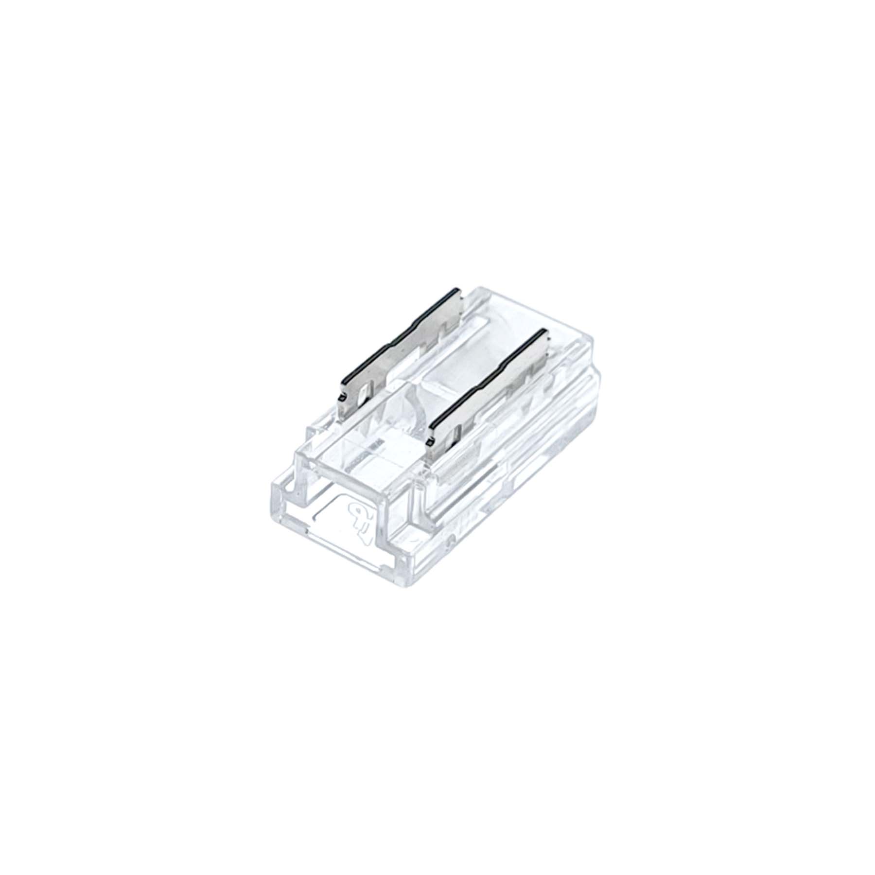 G.W.S LED Wholesale Strip Connectors 2 Pin Straight Connector For Single Colour LED COB Strip Lights