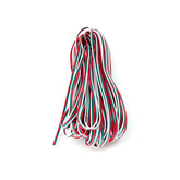 G.W.S LED Wholesale Strip Connectors 22 AWG 12/24V 3 Core Extension Wire Cable