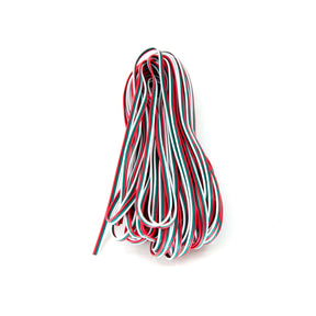 G.W.S LED Wholesale Strip Connectors 22 AWG 12/24V 3 Core Extension Wire Cable