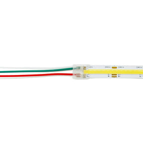 G.W.S LED Wholesale Strip Connectors 3 Pin CCT/Pixel / 10mm / 5 3 Pin Strip to Wire Connector For CCT/Pixel LED COB Strip Lights
