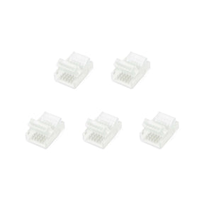 G.W.S LED Wholesale Strip Connectors 6 Pin RGBCCT / 12mm / 5 6 Pin Strip to Wire Connector For RGBCCT LED Strip Lights