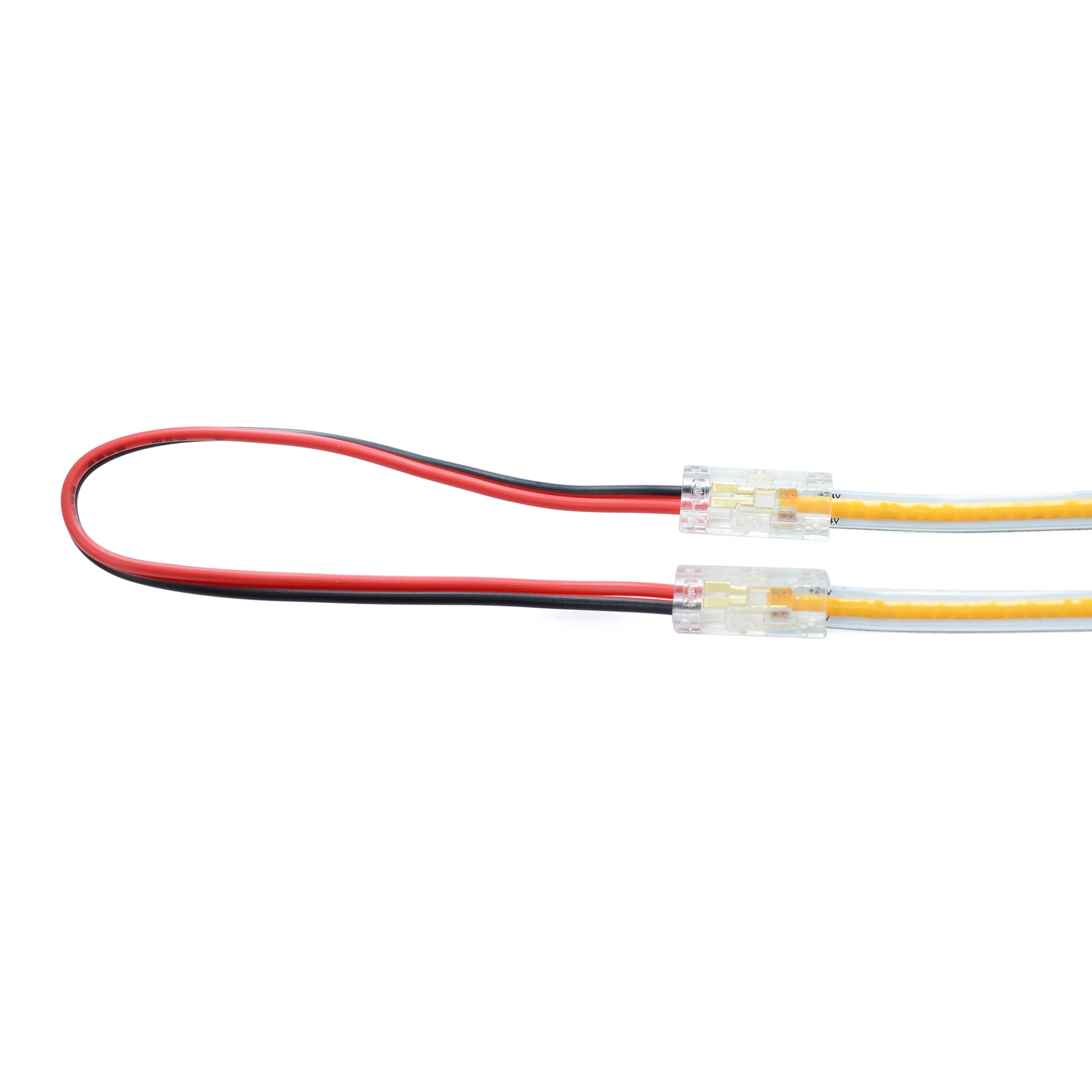 2wire Dc Plug Led Dc Connector 2 Wires Amazon.com: 10mm LED Strip To Wire Connector