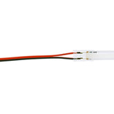 G.W.S LED Wholesale Strip Connectors COB / 8mm / 2 Pin Single Colour 1 End Wire Cable For DC LED Strip Lights, Pack of 5