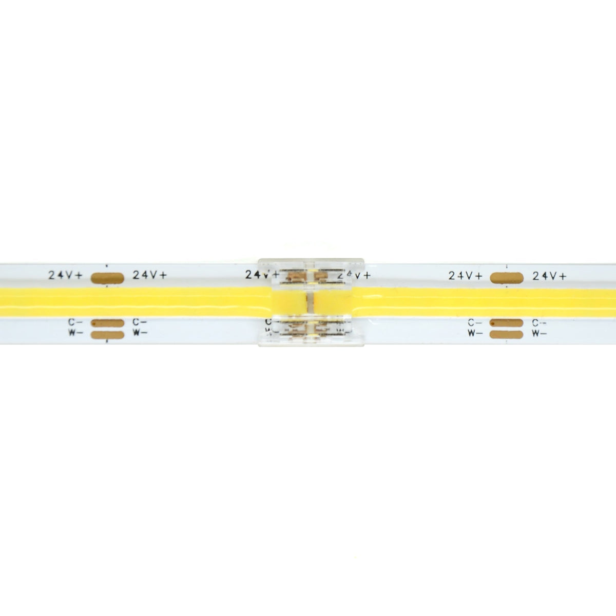 G.W.S LED Wholesale Strip Connectors Strip to Strip / 10mm / 5 3 Pin Straight Connector For CCT/Pixel LED COB Strip Lights