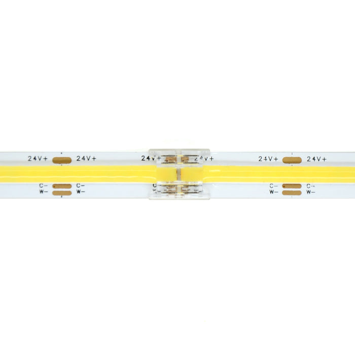 3 Pin Solderless Straight Connector For CCT/Pixel LED COB Strip Lights