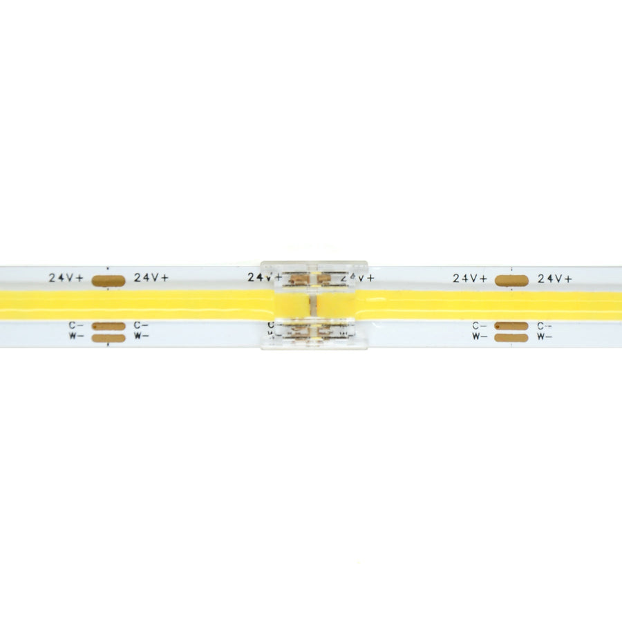 3 Pin Solderless Straight Connector For CCT/Pixel LED COB Strip Lights