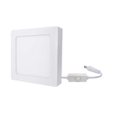 G.W.S LED Wholesale Surface Mounted LED Panel Lights 6W / 3CCT (3000K+4000K+6000K) / No Surface Mounted Square LED Panel Light