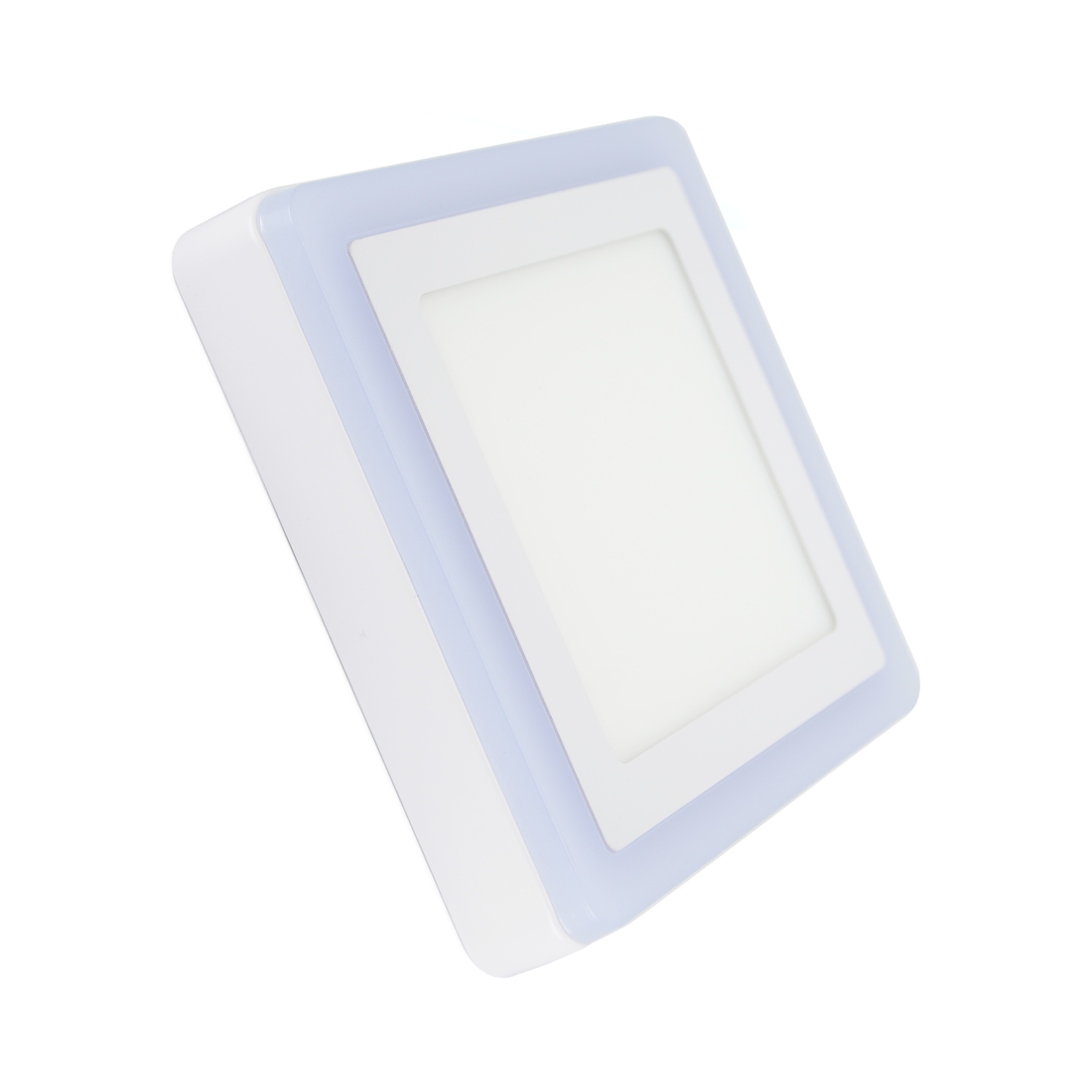 Blue Square Led Light Surface Mounted Square Blue Edge Lit LED Panel Light