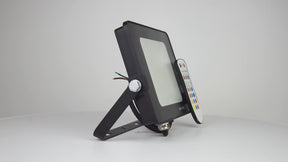 Infinity Black Casing LED Colour Changing RGB Flood Light