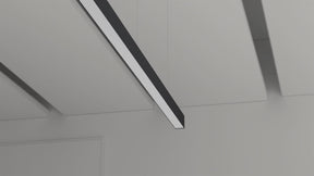 White LED Linkable Linear Light With Toolless Locking System