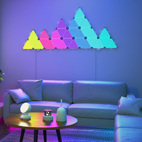 G.W.S. LED Dream Colour / 6pcs Smart LED Triangle Panel Light Dream Colour