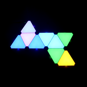 G.W.S. LED Dream Colour / 6pcs Smart LED Triangle Panel Light Dream Colour