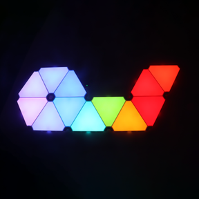 G.W.S. LED Dream Colour / 6pcs Smart LED Triangle Panel Light Dream Colour