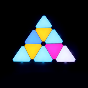 G.W.S. LED Dream Colour / 6pcs Smart LED Triangle Panel Light Dream Colour