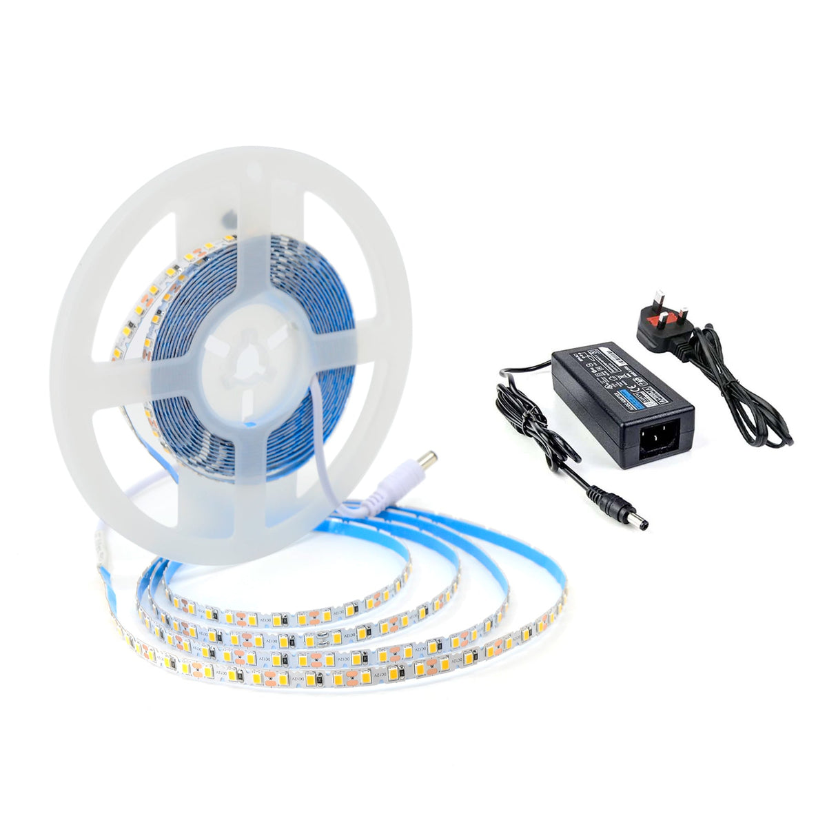 G.W.S. LED LED Strip Lights S-Shape 12V IP20 2835 5 Meters 120 LEDs/M LED Strip Light