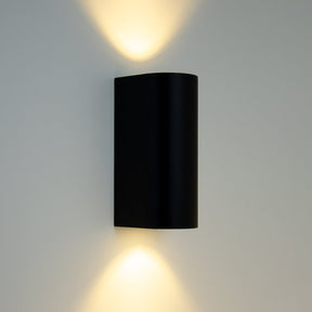 G.W.S. LED LED Wall Lights 10W Black Up and Down LED Wall Light (WL-B2-UD)