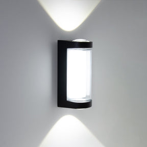 G.W.S. LED LED Wall Lights 16W Black Up and Down LED Wall Light (WL-A-RD)