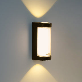 G.W.S. LED LED Wall Lights 16W Black Up and Down LED Wall Light (WL-A-RD)