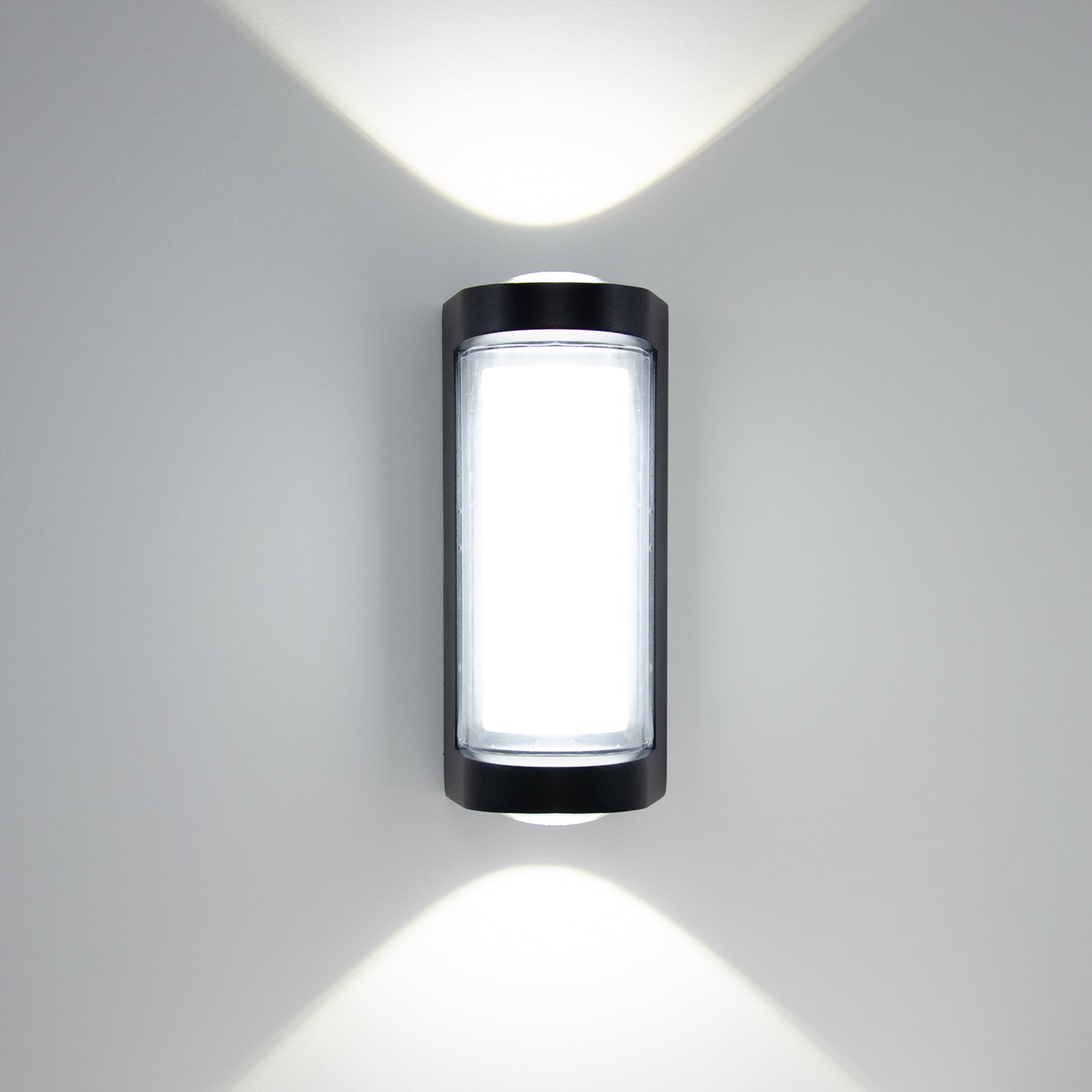G.W.S. LED LED Wall Lights 16W Black Up and Down LED Wall Light (WL-A-RD)