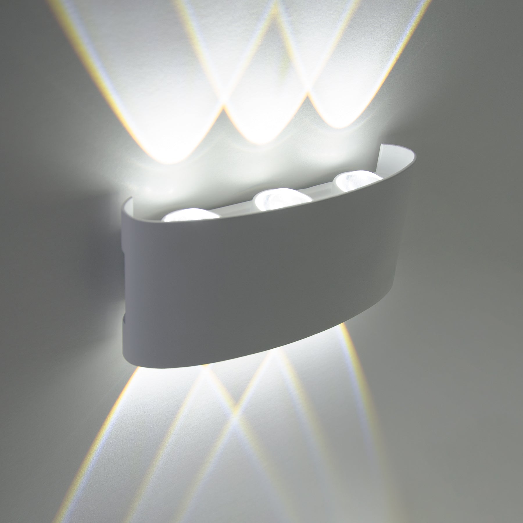 G.W.S. LED LED Wall Lights 6W White Up and Down LED Wall Light (WL-T6)