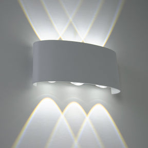 G.W.S. LED LED Wall Lights 6W White Up and Down LED Wall Light (WL-T6)