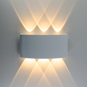 G.W.S. LED LED Wall Lights 6W White Up and Down LED Wall Light (WL-T6)