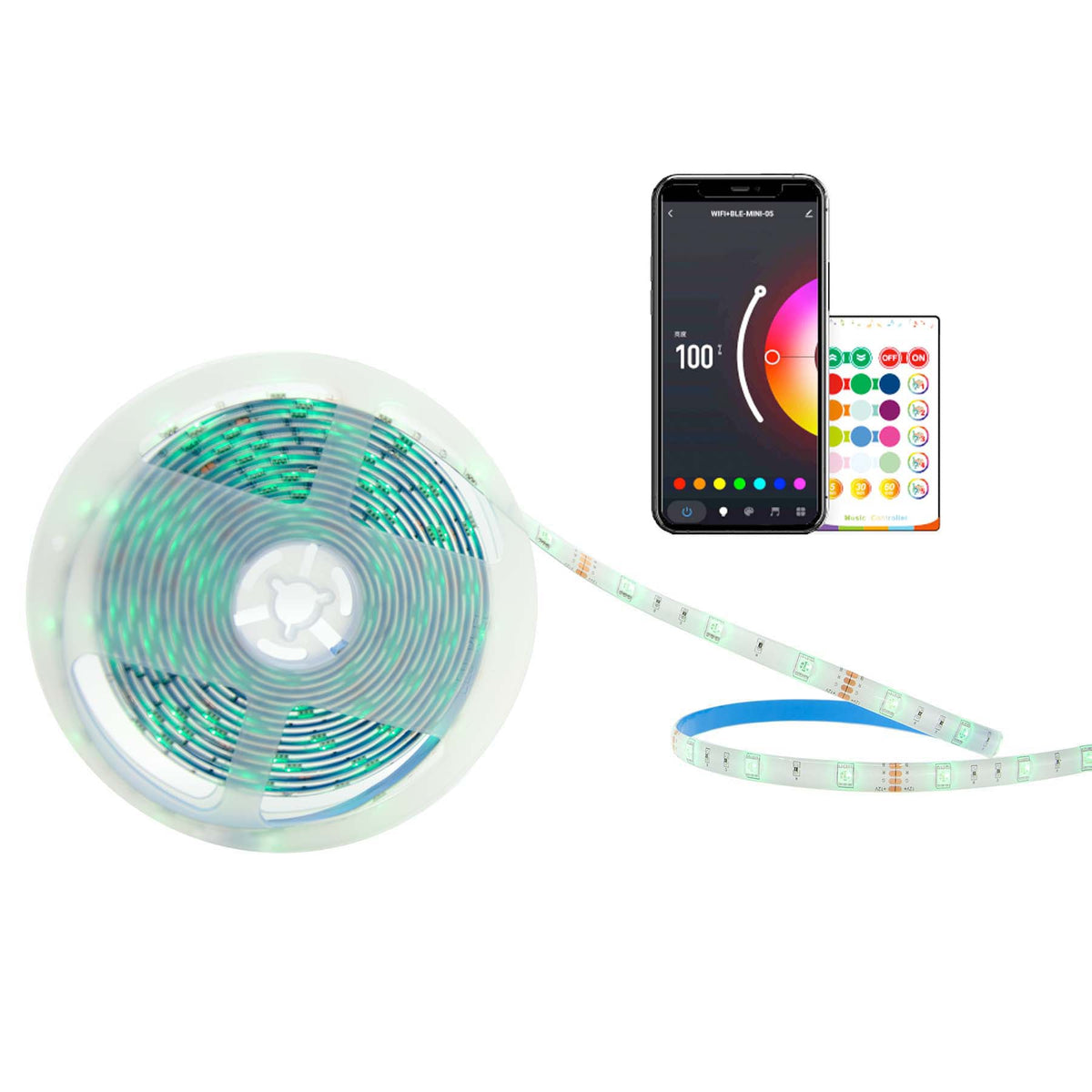 G.W.S. LED Smart LED Strip Light RGB