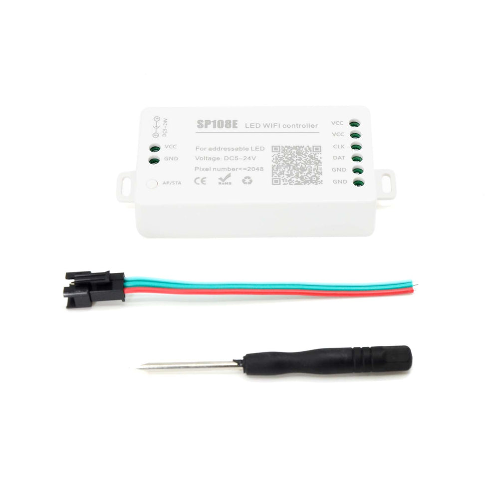 SP108E Wifi SPI Pixel Strip LED Controller