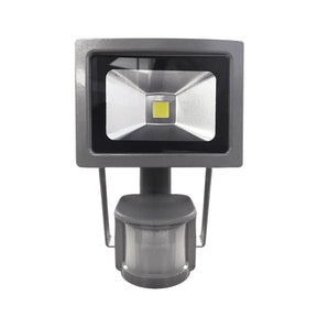 G.W.S LED Wholesale Classic LED Floodlight 10W Silver Grey Casing LED PIR Flood Light