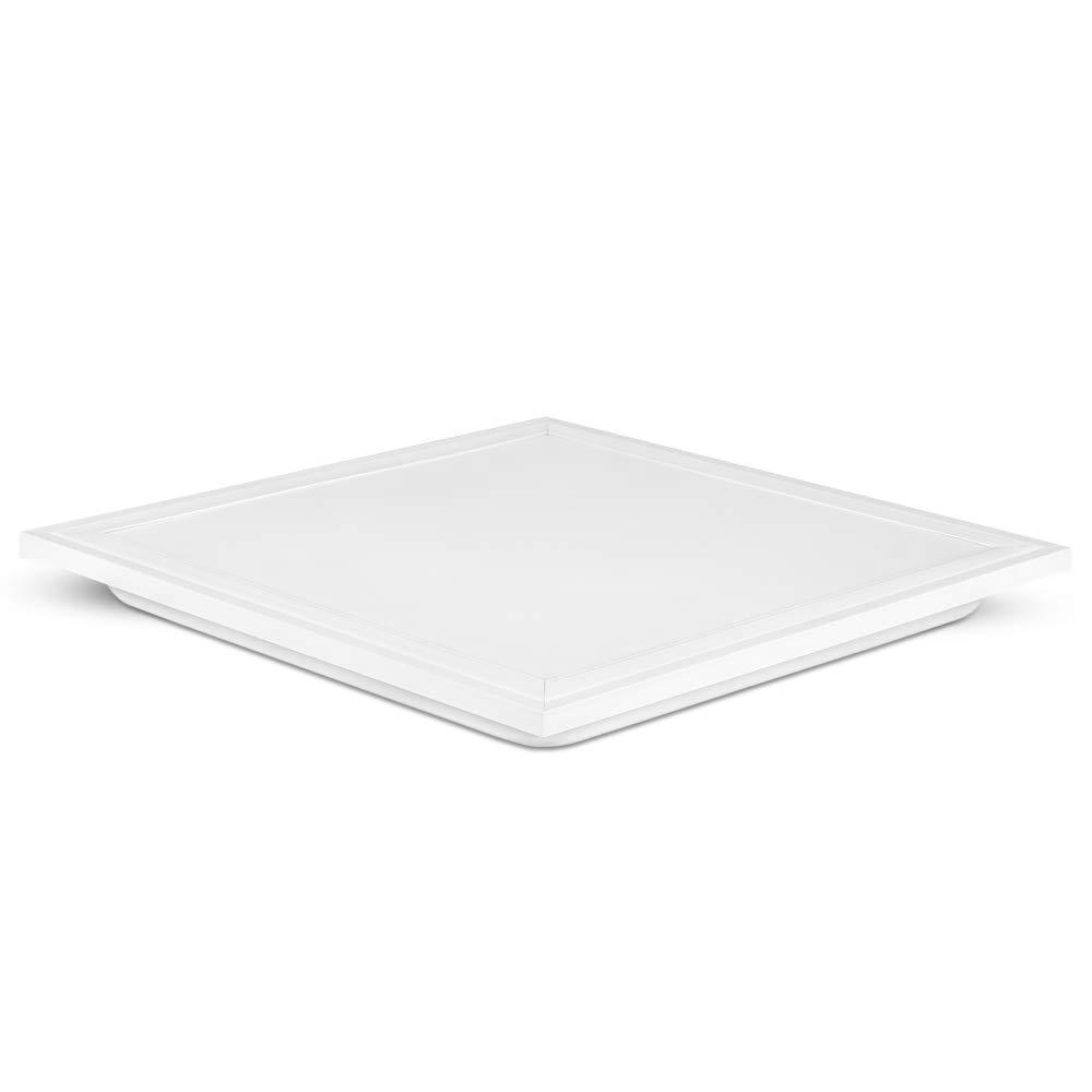 G.W.S LED Wholesale 595x595mm LED Panel Lights Recessed / Neutral White (4000K) / No 595x595mm 42W White Frame LED Panel Light