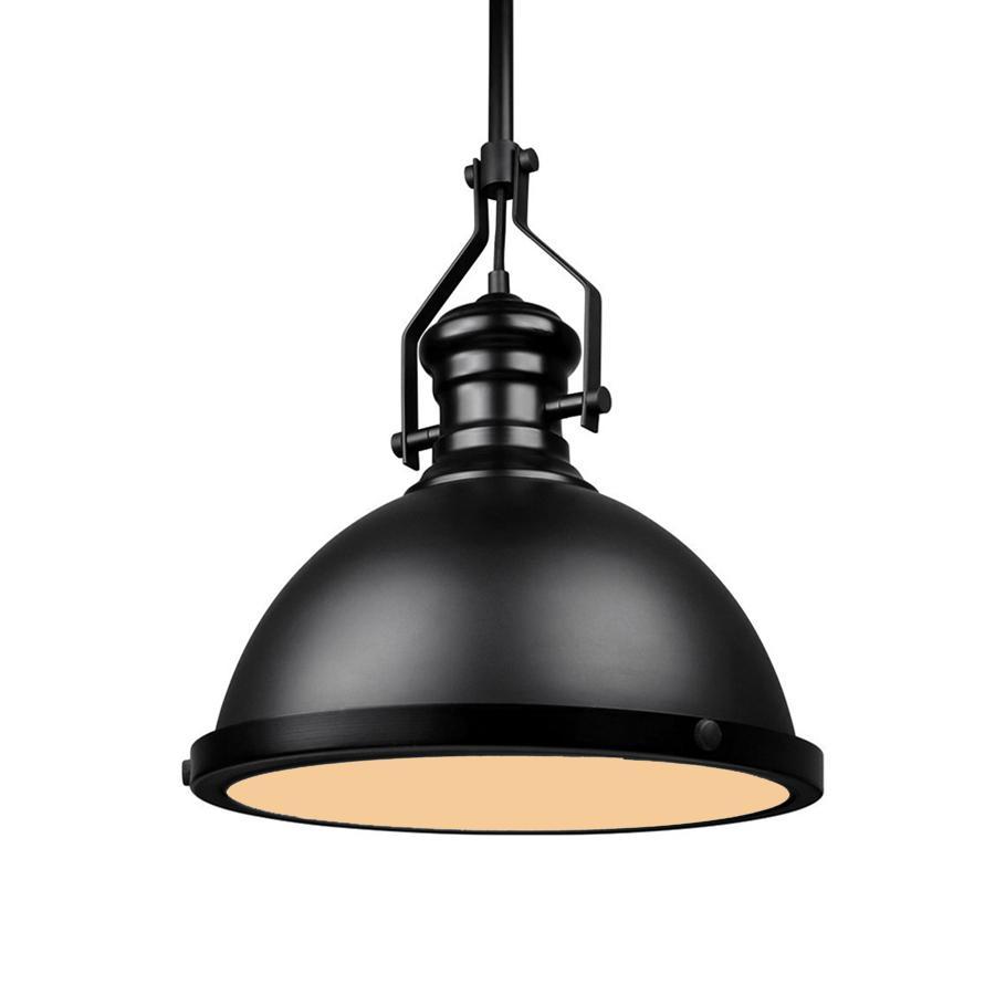 G.W.S LED Wholesale Black Dome (PD-B1) Pendant Ceiling Light