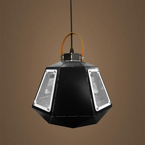 G.W.S LED Wholesale Black & White Cage (PD-BX) Pendant Ceiling Light