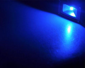G.W.S LED Wholesale Blue / 30W 30W Black Casing LED Coloured Flood Light