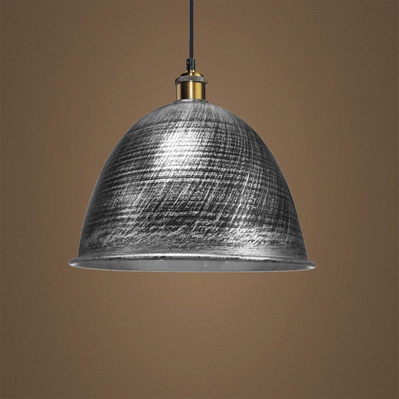 G.W.S LED Wholesale Brushed Grey Bell (PD-M1) Pendant Ceiling Light